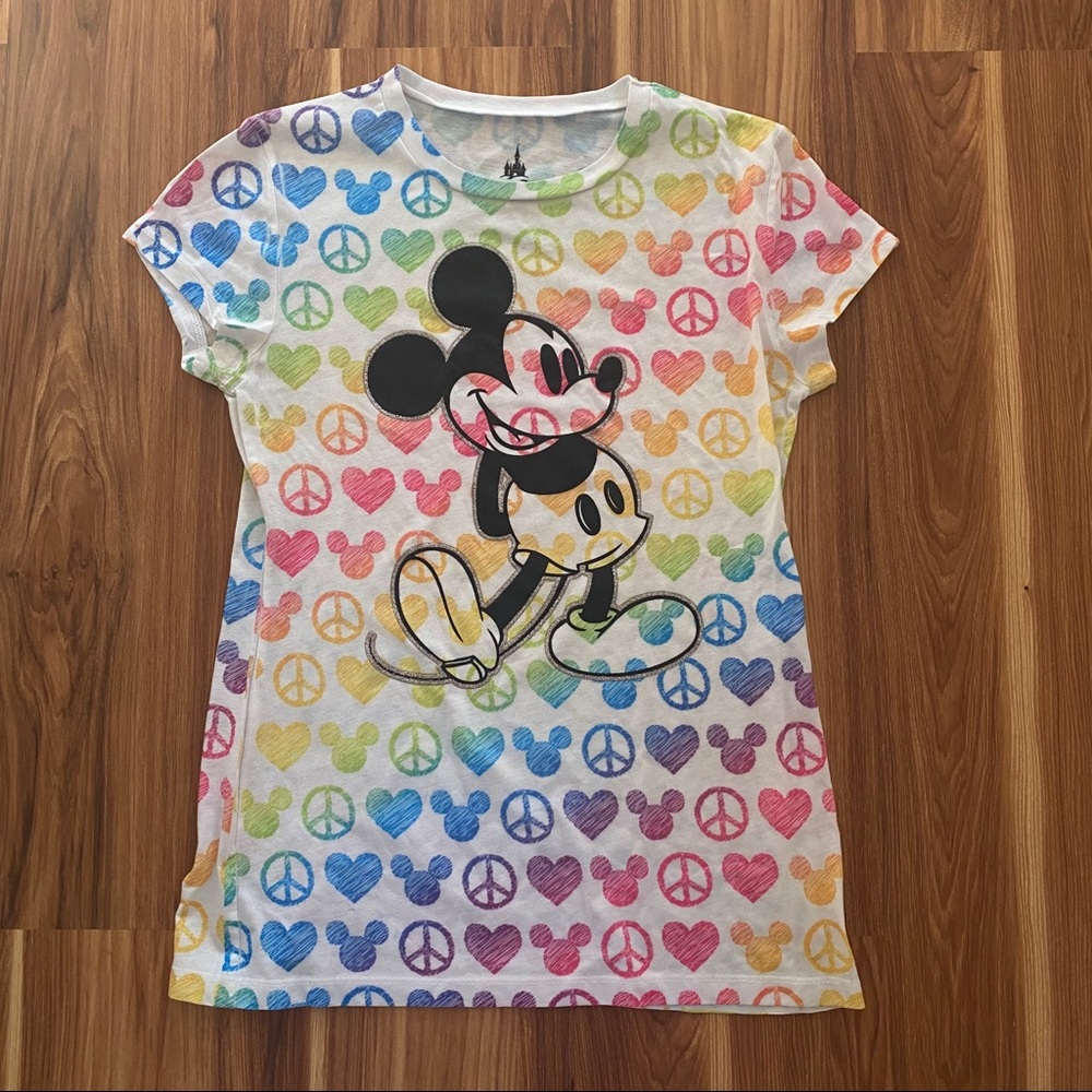 Peace, love, Mickey t-shirt!